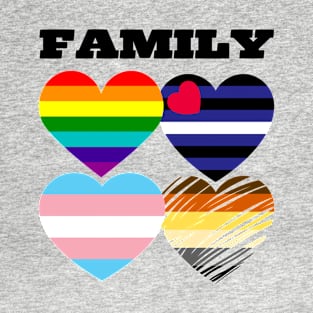 gay pride family T-Shirt